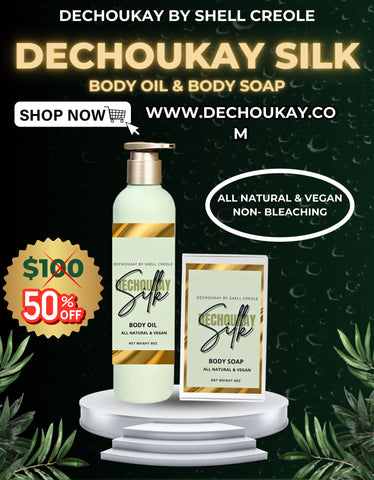Dechoukay silk body oil