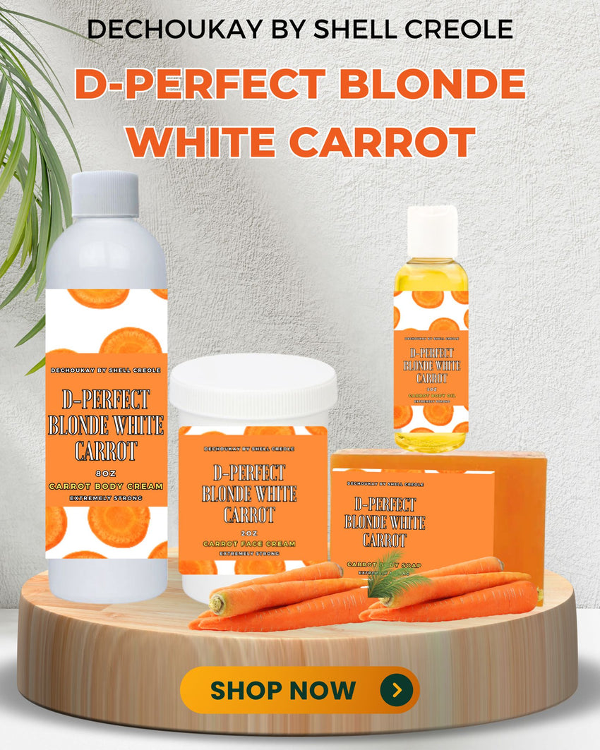 BLONDE WHITE CARROT