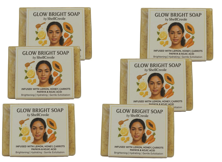 6 GLOW BRIGHT SOAP