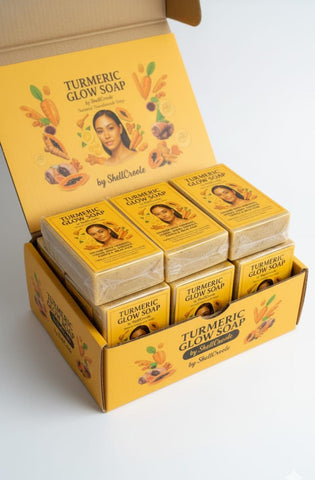 One dozen TUMERIC SOAP